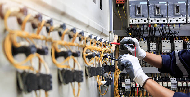 Professional Electrician technician working in Gloucester, MA